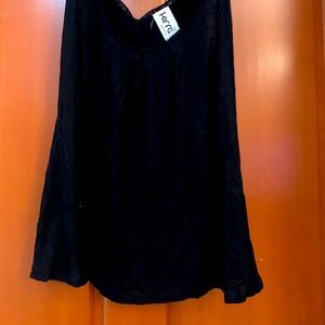 Black tank with back detail